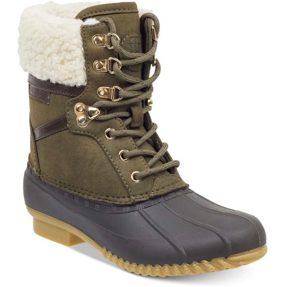 Tommy Hilfiger Rian 2 Faux Fur Closed Toe Mid-Calf - Picture 3 of 10